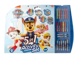 paw patrol - 5 in 1 set da colorare