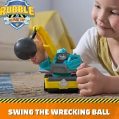 paw patrol rubble and crew - veicolo tematizzato di motor