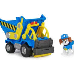 paw patrol rubble and crew - veicolo tematizzato di wheeler