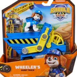 paw patrol rubble and crew - veicolo tematizzato di wheeler