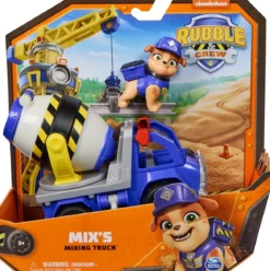 paw patrol rubble and crew - veicolo tematizzato di mix