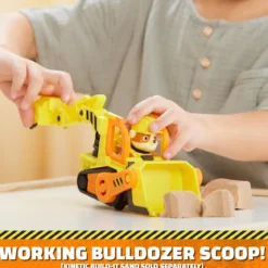 paw patrol rubble and crew - veicolo tematizzato di rubble