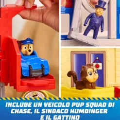 paw patrol - search and rescue - stazione di polizia