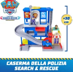 paw patrol - search and rescue - stazione di polizia
