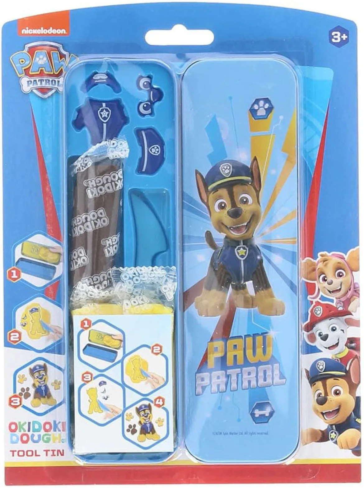 paw patrol - tool tin - chase