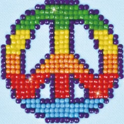 peace man - diamond dotz starter dds.010