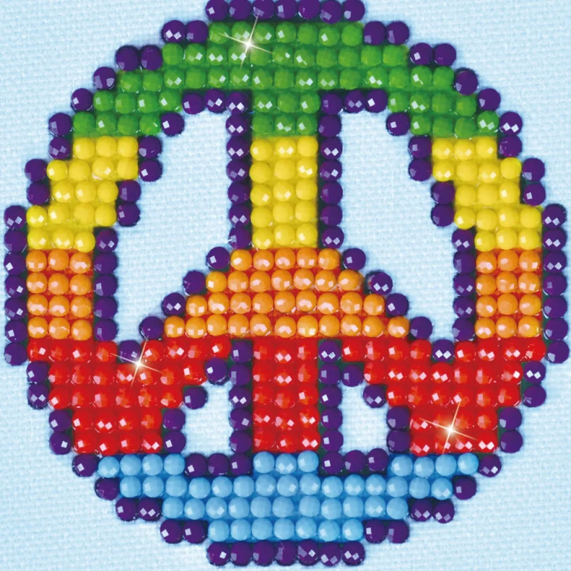 peace man - diamond dotz starter dds.010