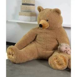 peluche di orso seduto gigante - alto ben 100 cm!