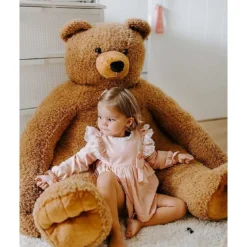 peluche di orso seduto gigante - alto ben 100 cm!