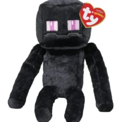 peluche floppy 20cm - minecraft enderman