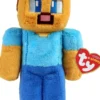 peluche floppy 20cm - minecraft steve