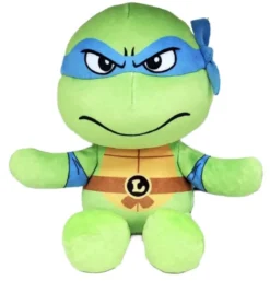 peluche floppy 20cm - teenage mutant ninja turtles - leonardo