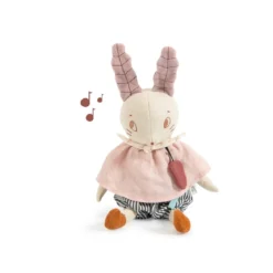 peluche musicale coniglio après la pluie