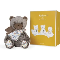peluche papà orso oscar e il suo piccolo, 35 cm