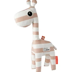 peluche raffi, rosa cipria - 37,5x25,5 cm - cotone