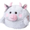 peluche scaldamani - mucca 30cm