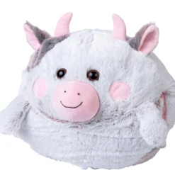 peluche scaldamani - mucca 30cm