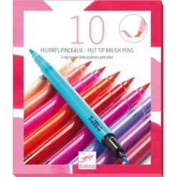 10 pennarelli punta fine e pennello - girl