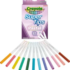 12 pennarelli superpunta - pastel edition