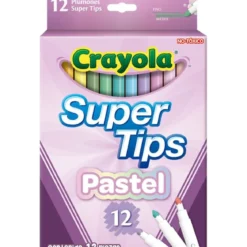 12 pennarelli superpunta - pastel edition