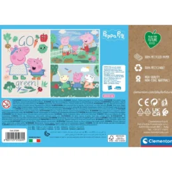 peppa pig - puzzle 3x48 pezzi - play for future