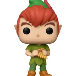 peter pan 70th anniversary - peter pan with flute 9cm - funko pop! 1344