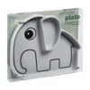 piatto anti-scivolo stick&stay elphee, grigio