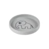 piatto in silicone alimentare elphee - grigio