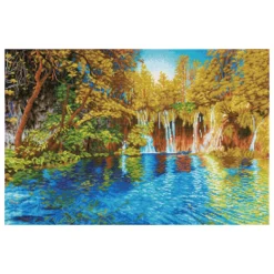 pictuesque falls - diamond dotz intermediate dd12.066 52x52cm