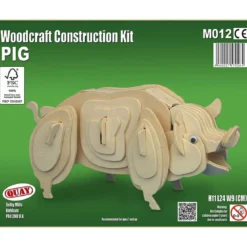 pig - kit di costruzioni in legno (certificazione fsc)
