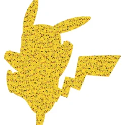 pikachu shaped - puzzle 727 pezzi silhouette