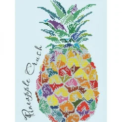 pineapple crush - diamond dotz intermediate dd6.006 28x39cm