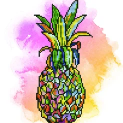 pineapple - diamond dotz intermediate 50467 30,48x30,48cm
