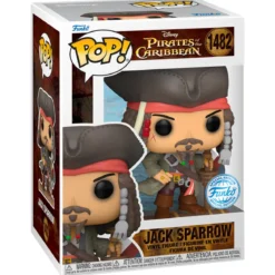 pirates of the caribbean - jack sparrow 9cm - funko pop! 1482