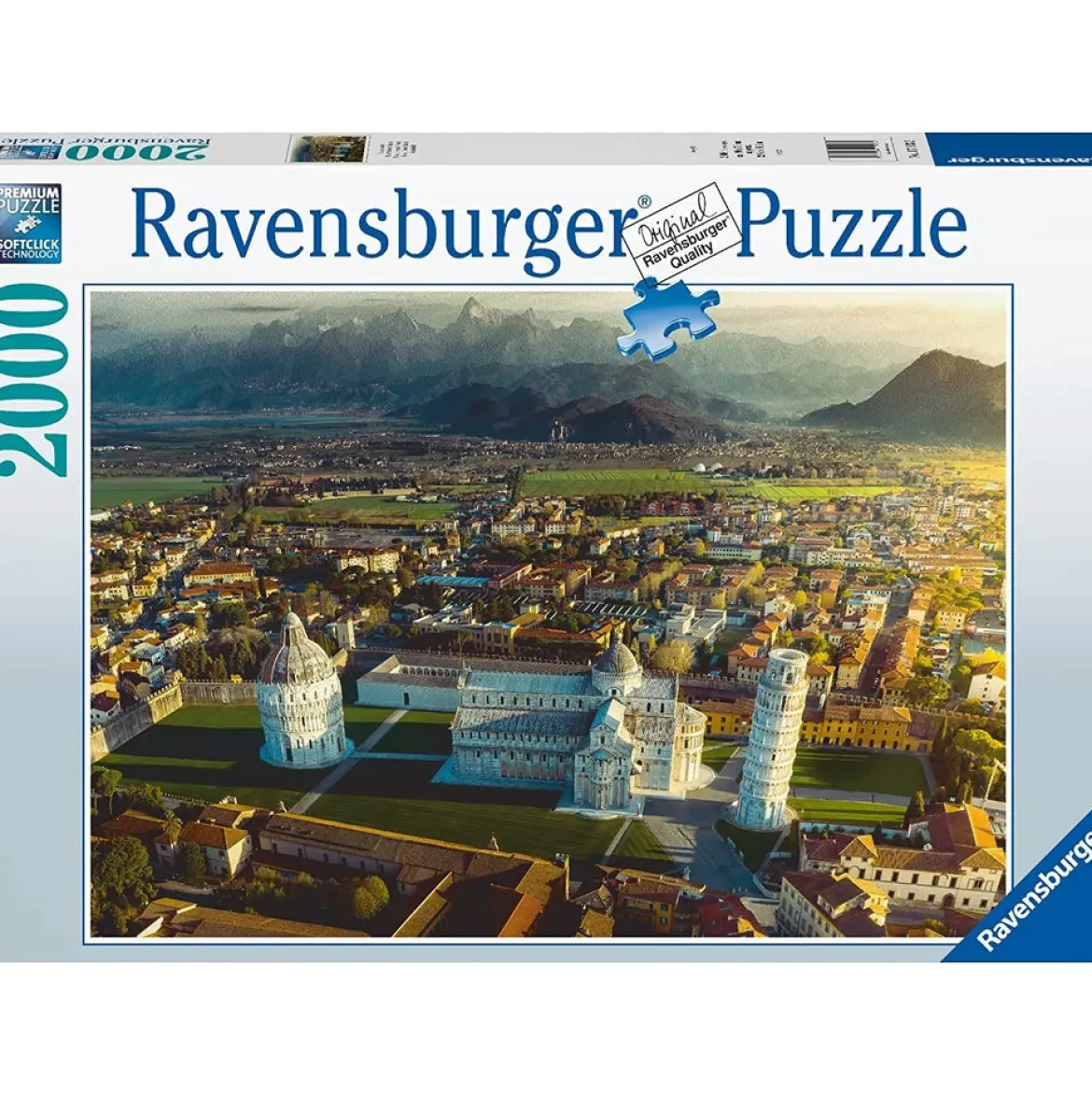 pisa e i monti pisani - puzzle 2000 pezzi