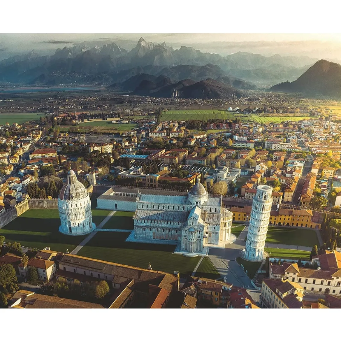 pisa e i monti pisani - puzzle 2000 pezzi