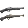 pistola pirata antica 42cm