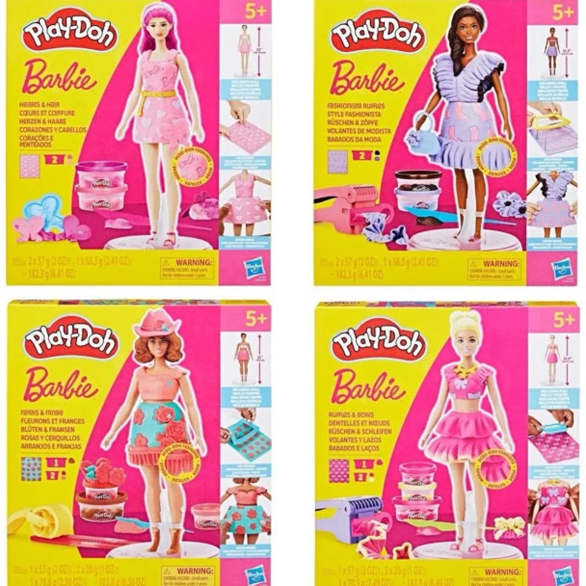 play-doh - barbie designer dolls - modello assortito