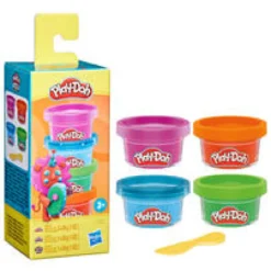 play-doh - irresistible mini - un color pack assortito