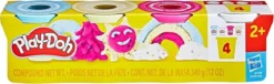 play-doh - 4 vasetti assortiti
