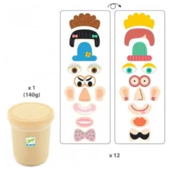 play dough - pasta modellabile - myplastipeople
