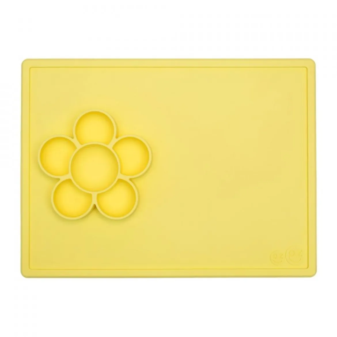 play mat - tovaglietta in silicone giallo limone