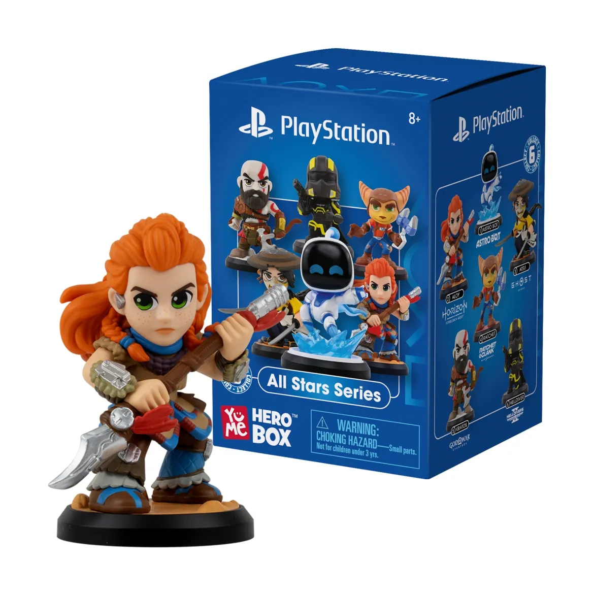 playstation - hero blind box - 1 personaggio assortito