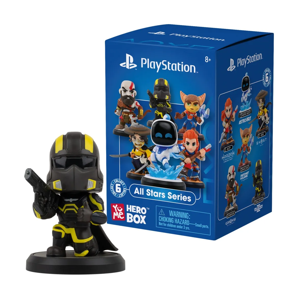 playstation - hero blind box - 1 personaggio assortito
