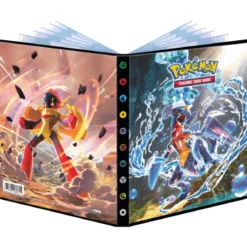 pokemon - album 12 pagine 4 tasche - scarlatto e violetto paradosso temporale