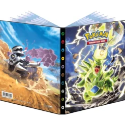 pokemon - album 12 pagine 4 tasche - scarlatto e violetto ossidiana infuocata