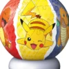 pokemon ball - puzzle 3d con luce