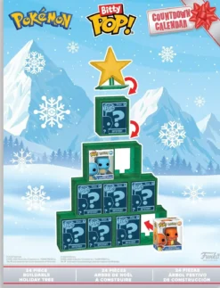 pokemon - bitty pop calendario dell'avvento 24 giorni