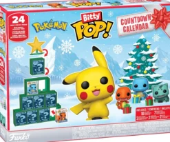 pokemon - bitty pop calendario dell'avvento 24 giorni