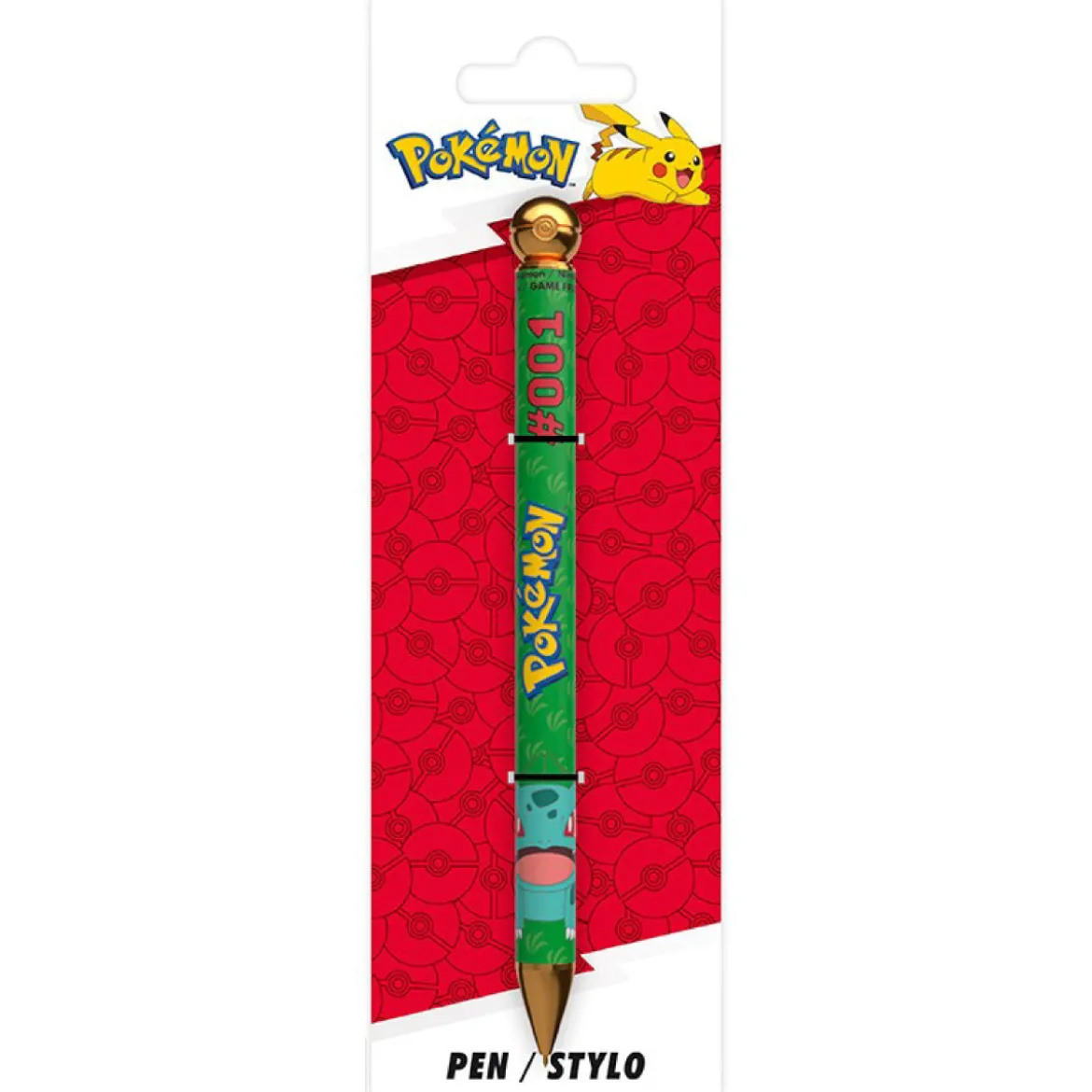 pokemon - bulbasaur - penna stylo